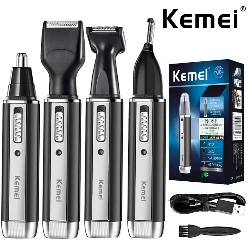 Men'S Grooming Electric Trimmer - Kemei 4 in 1 trimmer for