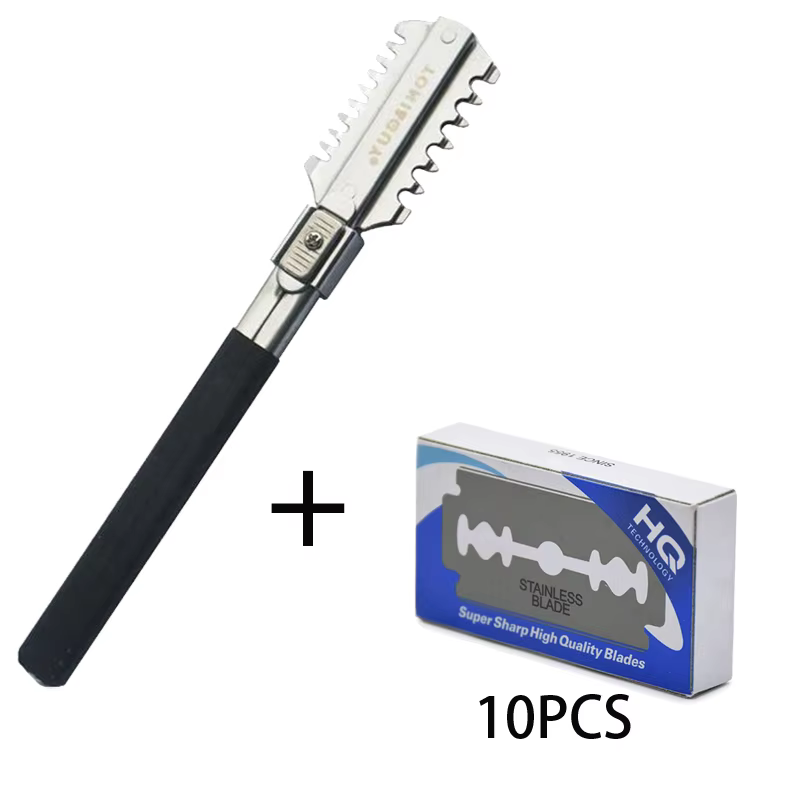 Double-Edge Shaving Haircut Ra - Mens Grooming Tools ulasan dan harga