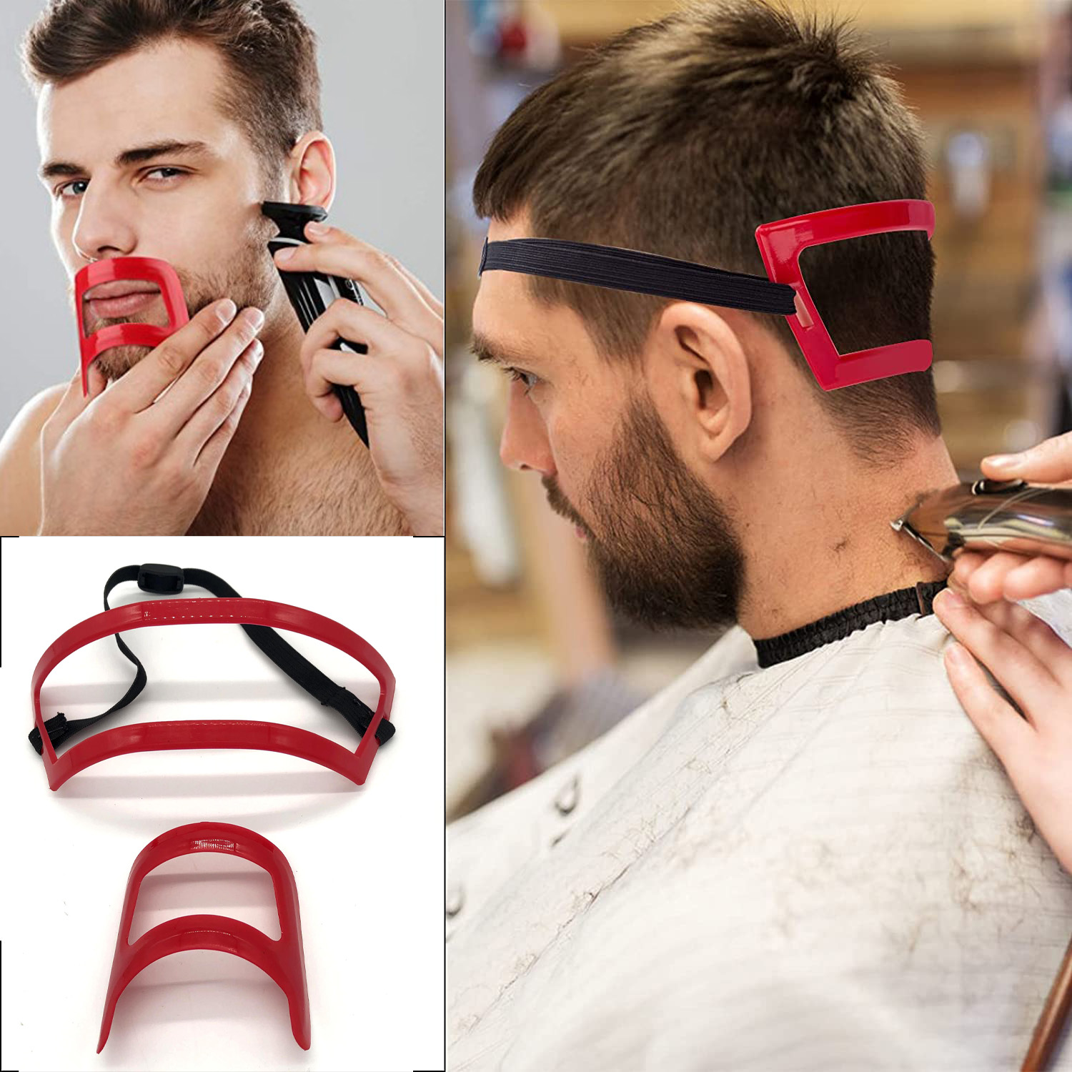 2/4Pcs Men's Beard Combs Hair  - Mens Grooming Tools ulasan dan harga