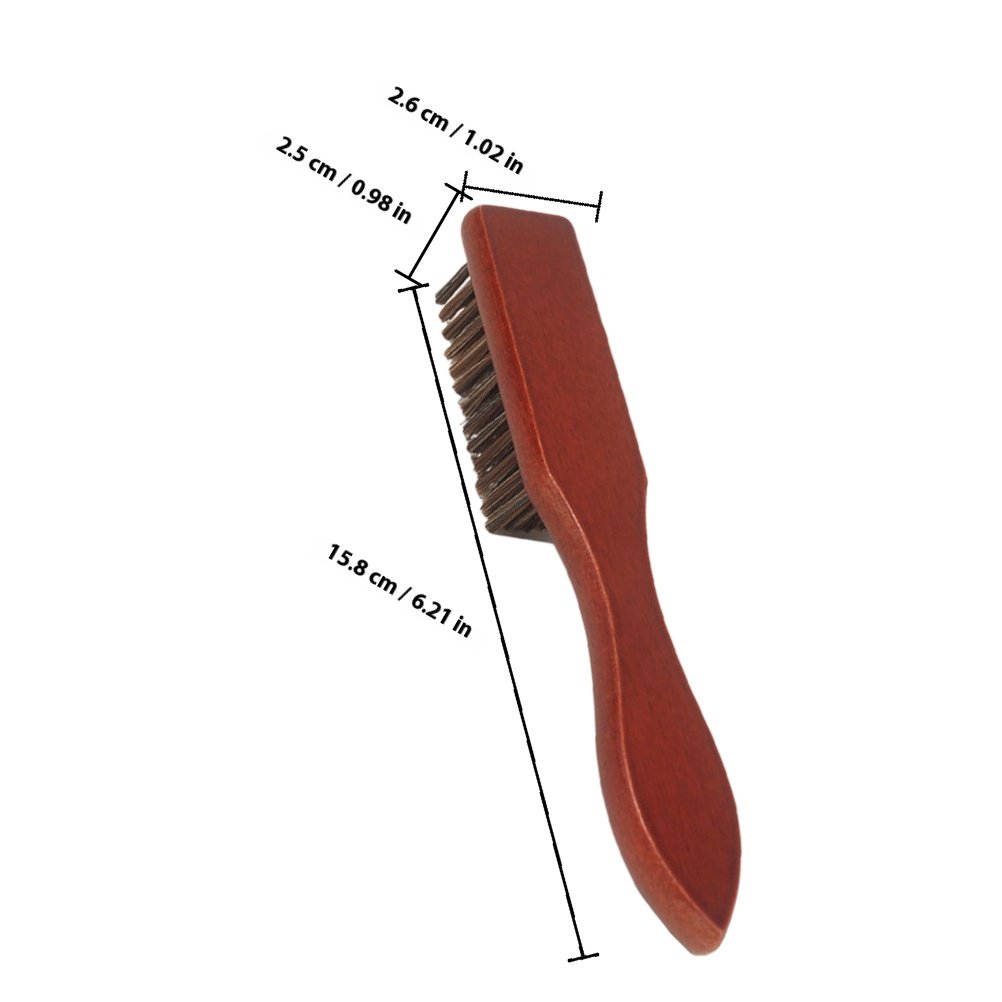 2Pcs Beard Grooming Brush Wood - Men'S Beard Grooming ulasan dan harga