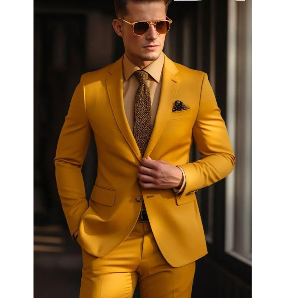 Men's Suit Set 2 Piece Stylish - Mens Grooming Tools ulasan dan harga