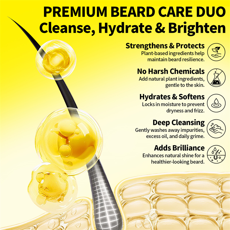 Men Beard Oil Kit Beard Moistu - Mens Grooming Tools ulasan dan harga