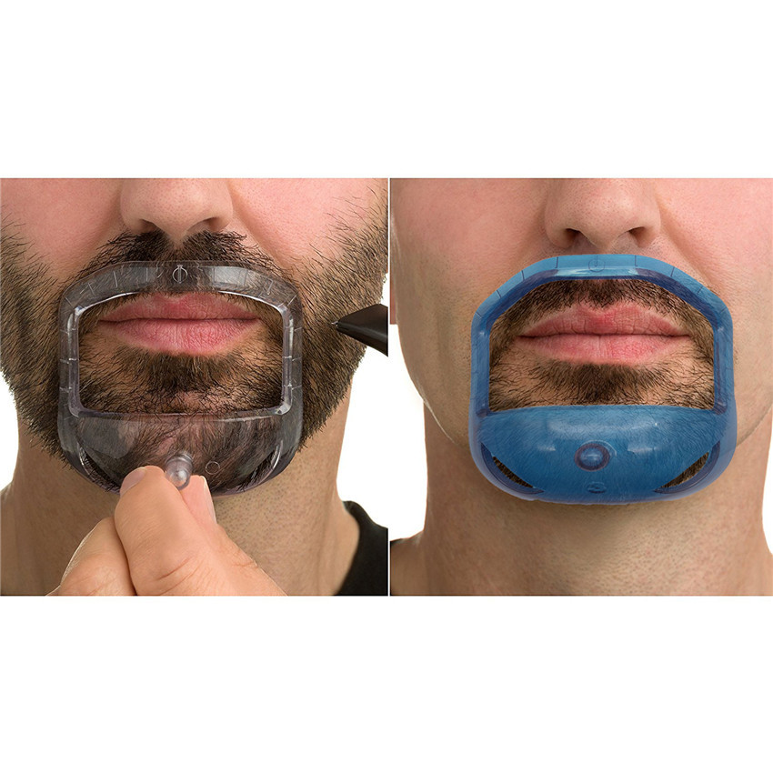 5pcs/set Transparent Beard Sty - Men'S Beard Grooming ulasan dan harga