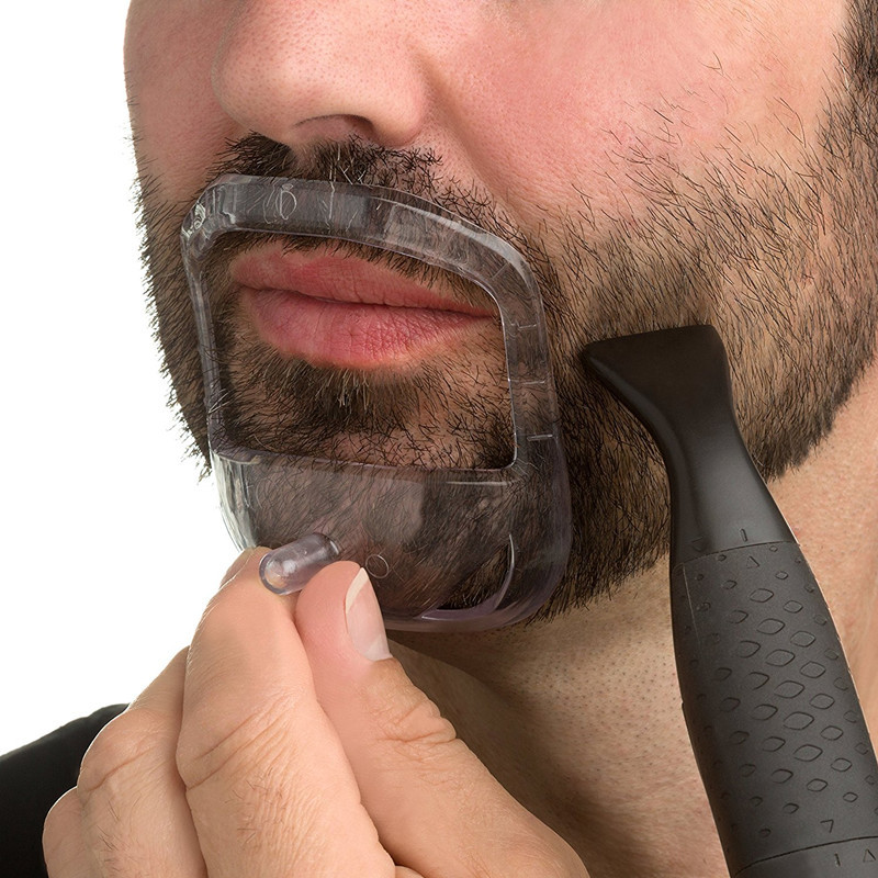 5pcs/set Transparent Beard Sty - Men'S Beard Grooming ulasan dan harga