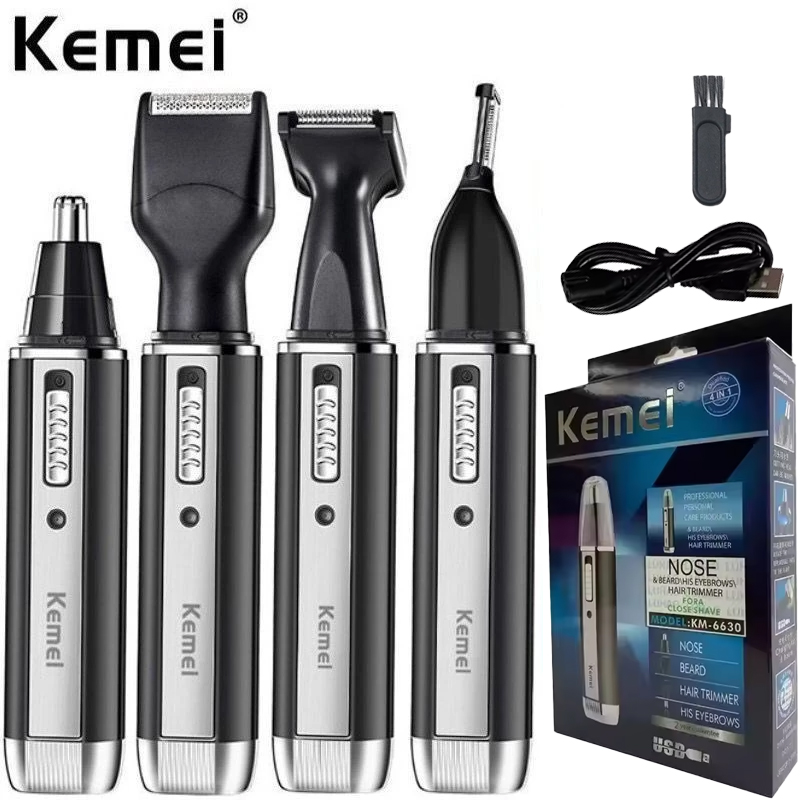 Kemei-6630 Nose Hair Trimmer F - Men'S Grooming Electric Trimmer ulasan dan harga