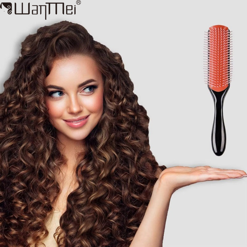 WANMEI Styling Curly Hair Brus - Men'S Grooming Hair ulasan dan harga