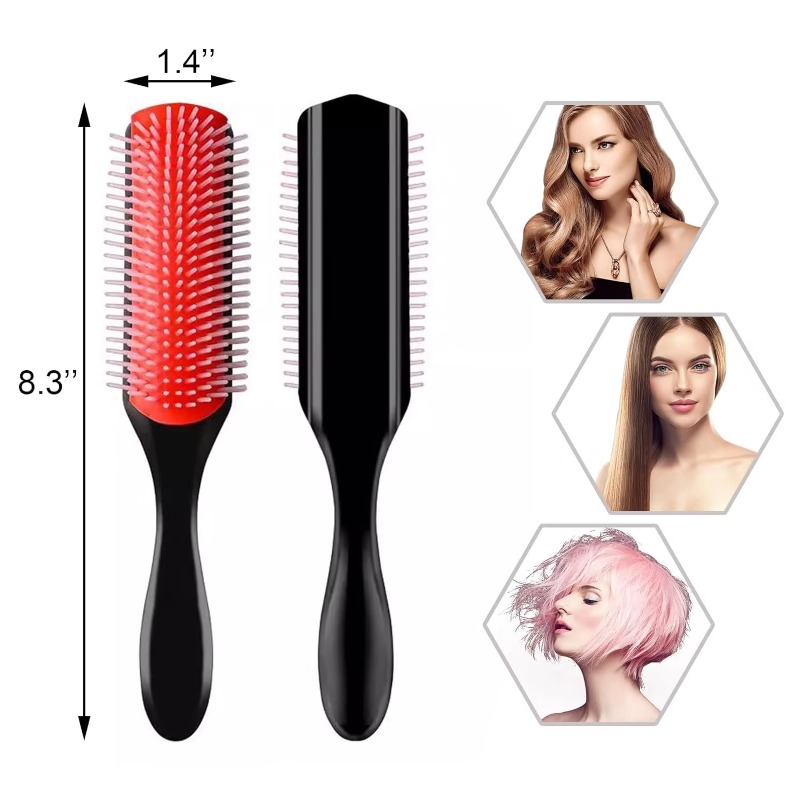 WANMEI Styling Curly Hair Brus - Men'S Grooming Hair ulasan dan harga