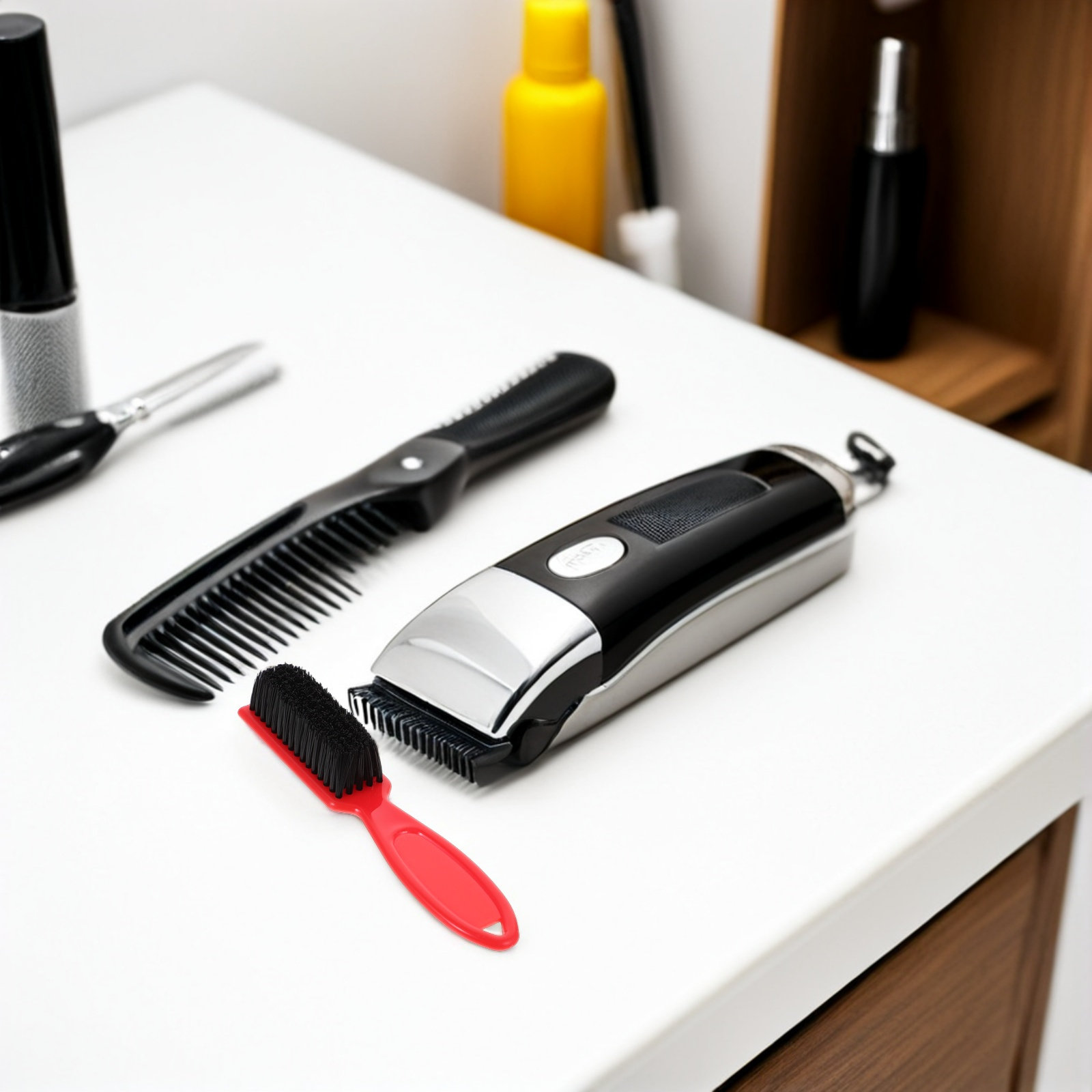 5Pcs Beard Care Brush Set Long - Men'S Beard Grooming ulasan dan harga