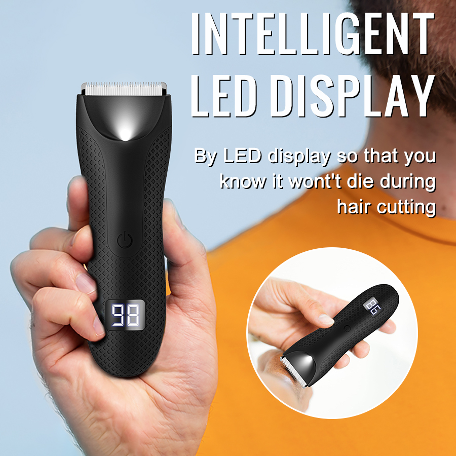 Professional Body Hair Trimmer - Men'S Grooming Electric Trimmer ulasan dan harga