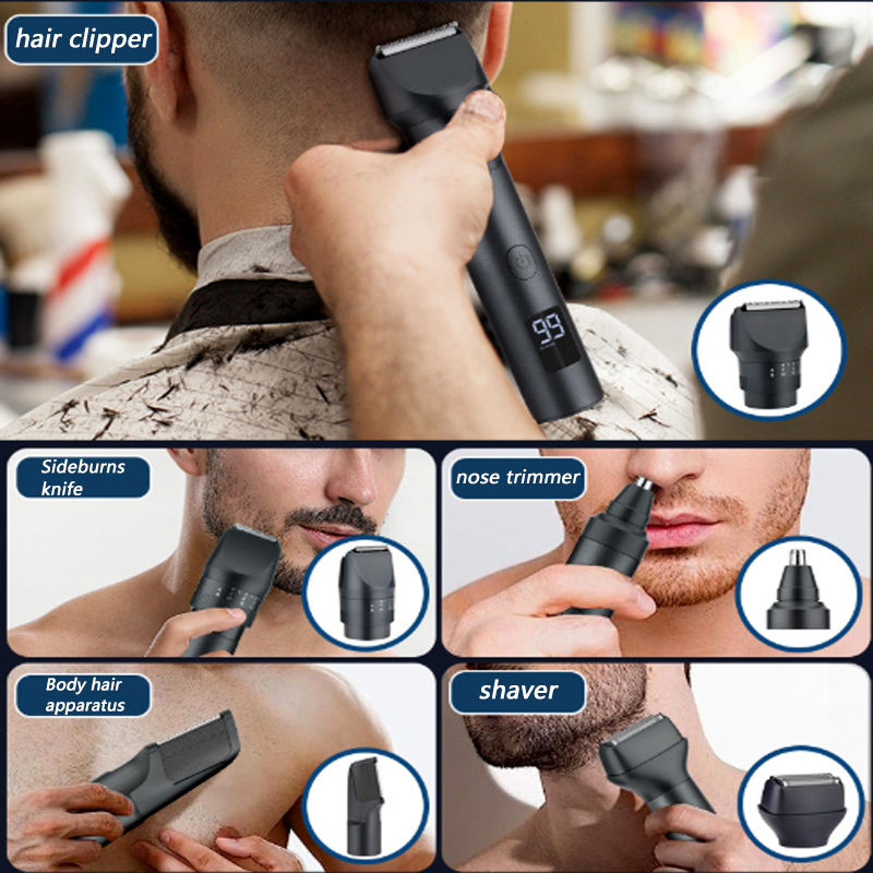 5-In-1 Cordless Hair Clipper L - Men'S Grooming Electric Trimmer ulasan dan harga