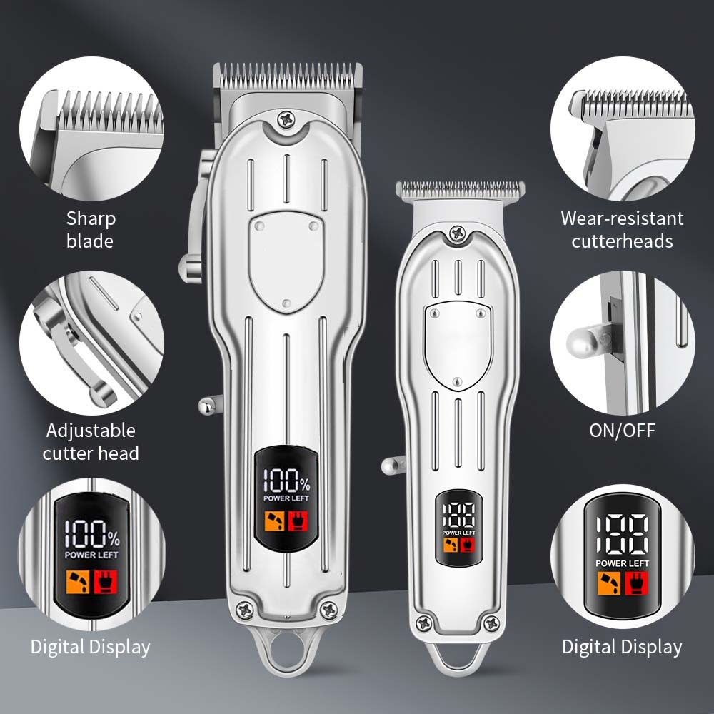 Professional Hair Clipper Set  - Mens Grooming Tools ulasan dan harga
