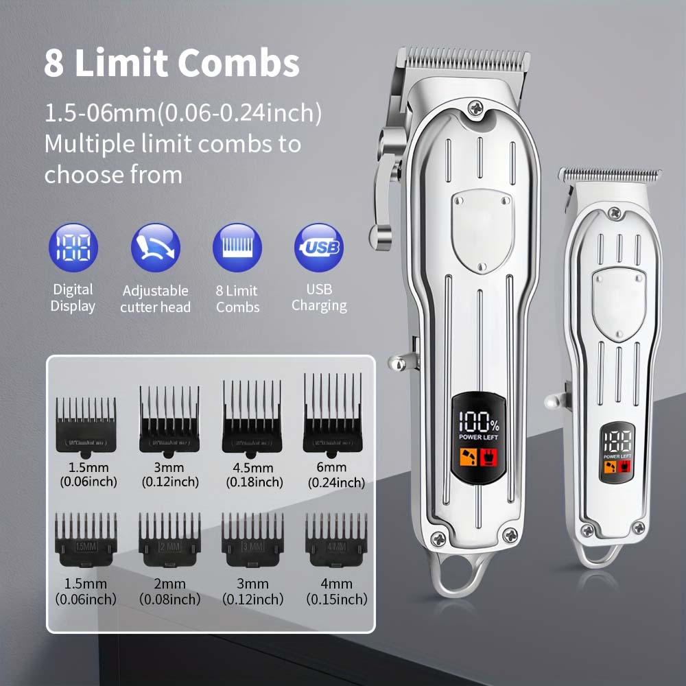Professional Hair Clipper Set  - Mens Grooming Tools ulasan dan harga