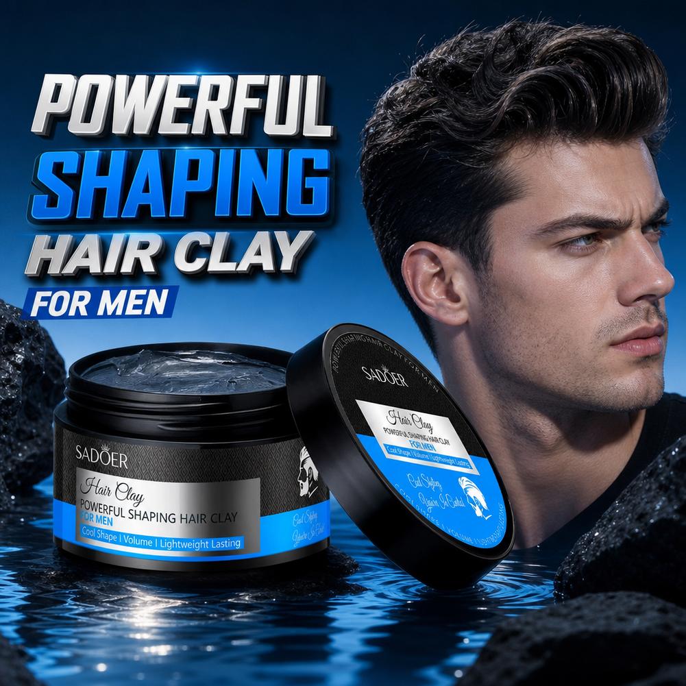 Men's Hair Styling Clay Strong - Men'S Grooming Hair ulasan dan harga