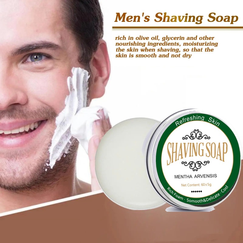 Man Beard Shaving Soap Gentle  - Men'S Beard Grooming ulasan dan harga