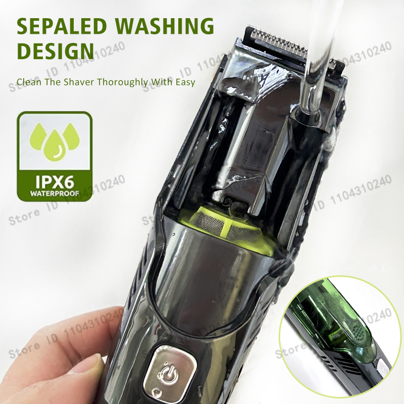 Cordless Men Beard Trimmer Rec - Men'S Grooming Vacuum ulasan dan harga