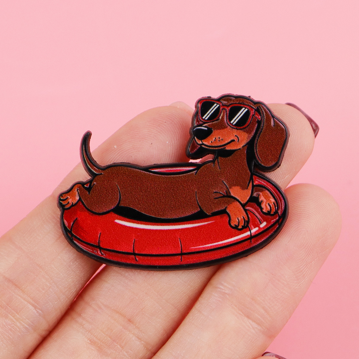 1-6pcs/Set Dachshund Dogs Enam - Mens Grooming Kit Gift ulasan dan harga