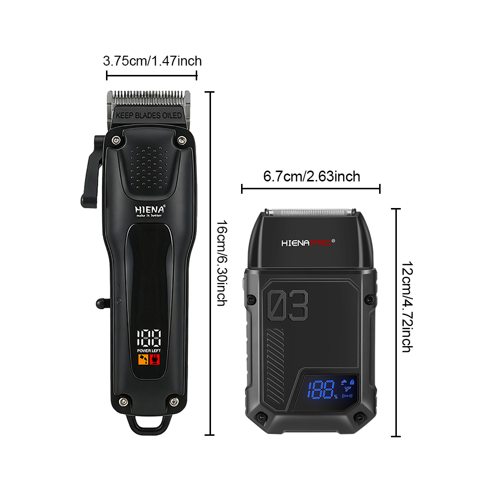 HIENA PRO 2-in-1 Cordless Hair - Mens Grooming Kit Gift ulasan dan harga