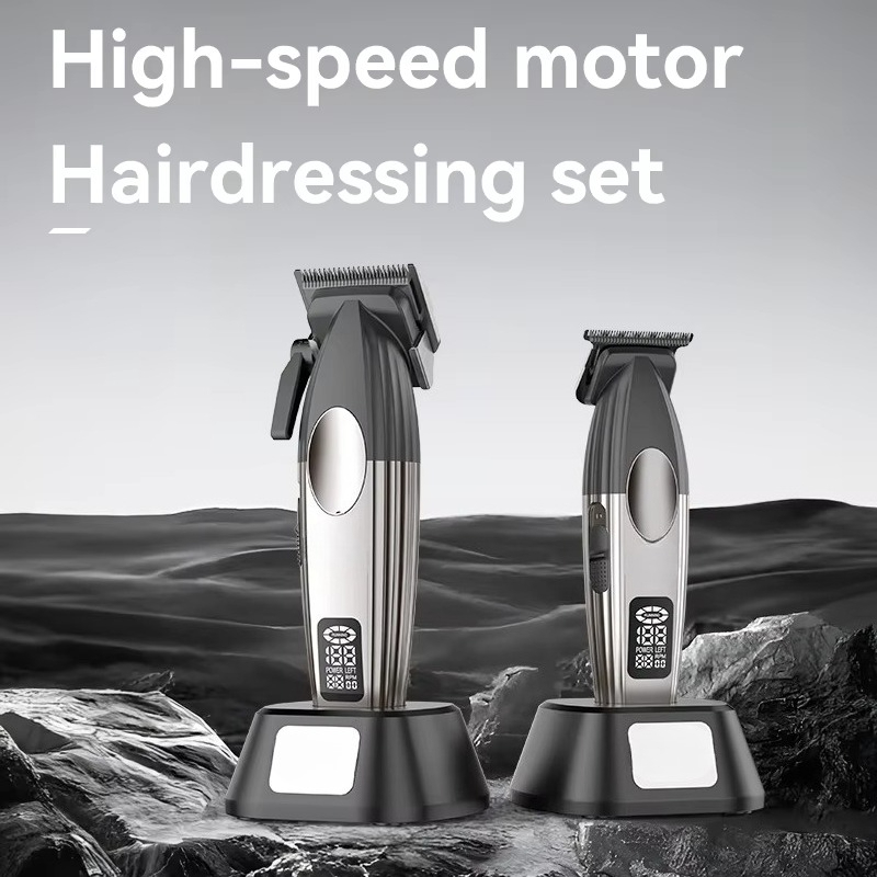 Hair Clippers, Professional Ba - Men'S Grooming Electric Trimmer ulasan dan harga