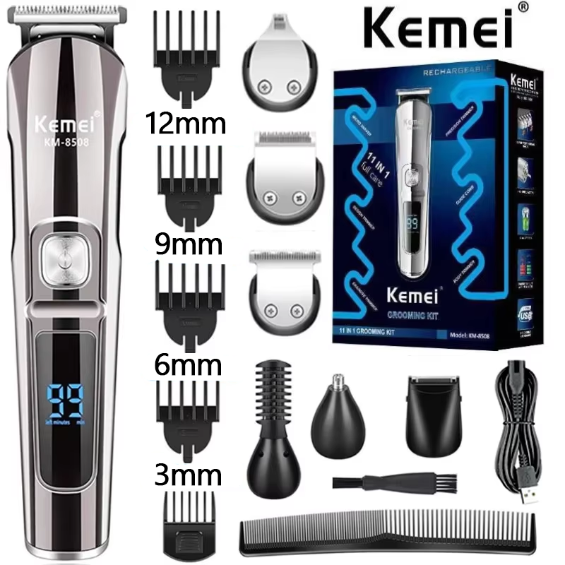 Kemei Professional Multifuncti - Men'S Grooming Electric Trimmer ulasan dan harga