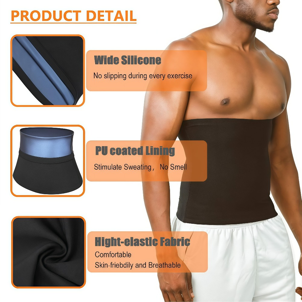 1Pcs Waist Cincher Sauna Sweat - Men'S Beard Grooming ulasan dan harga