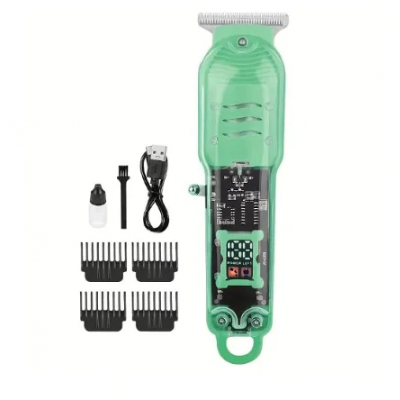 USB Rechargeable Transparent H - Men'S Grooming Electric Trimmer ulasan dan harga