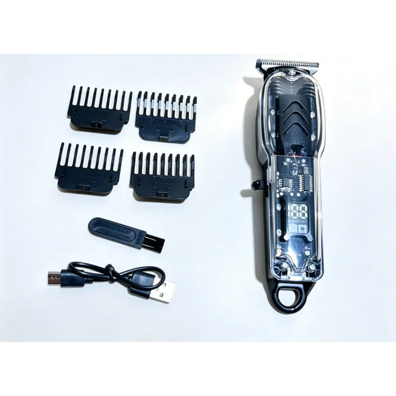 USB Rechargeable Transparent H - Men'S Grooming Electric Trimmer ulasan dan harga